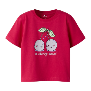ΠΑΙΔΙΚΗ ΜΠΛΟΥΖΑ T-SHIRT ΚΕΡΑΣΙΑ ΝΑΜΕ ΙΤ ΦΟΥΞΙΑ ΚΟΡΙΤΣΙ 13251519