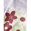 ΠΑΙΔΙΚΗ ΜΠΛΟΥΖΑ T-SHIRT FLOWERS ΝΑΜΕ ΙΤ ΛΙΛΑ ΚΟΡΙΤΣΙ 13251519