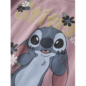 ΠΑΙΔΙΚΗ ΜΠΛΟΥΖΑ ΜΑΚΡΥΜΑΝΙΚΗ STITCH NAME IT ΡΟΖ ΚΟΡΙΤΣΙ 13257455