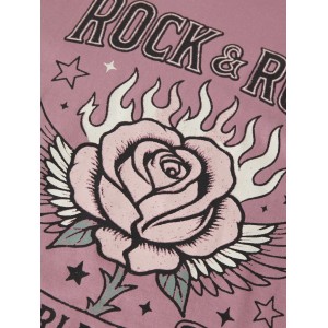 ΠΑΙΔΙΚΗ ΜΠΛΟΥΖΑ ΜΑΚΡΥΜΑΝΙΚΗ ROCK N' ROLL NAME IT ΡΟΖ ΚΟΡΙΤΣΙ 13260572