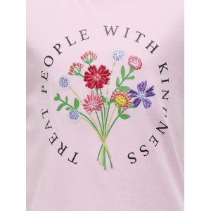 ΠΑΙΔΙΚΗ ΜΠΛΟΥΖΑ T-SHIRT ΚΕΝΤΗΜΑ KIDNESS KIDS ONLY ΡΟΖ ΚΟΡΙΤΣΙ 15286501