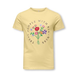 ΠΑΙΔΙΚΗ ΜΠΛΟΥΖΑ T-SHIRT ΚΕΝΤΗΜΑ KIDNESS KIDS ONLY ΚΙΤΡΙΝΟ ΚΟΡΙΤΣΙ 15286501