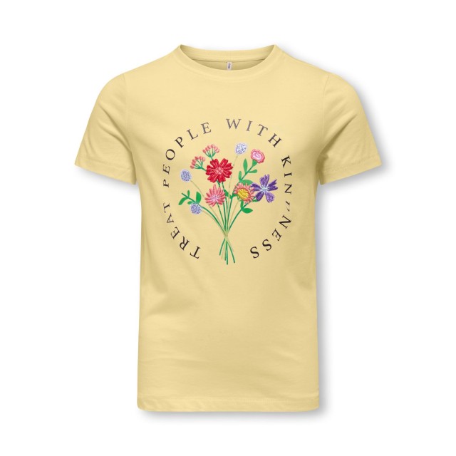 ΠΑΙΔΙΚΗ ΜΠΛΟΥΖΑ T-SHIRT ΚΕΝΤΗΜΑ KIDNESS KIDS ONLY ΚΙΤΡΙΝΟ ΚΟΡΙΤΣΙ 15286501