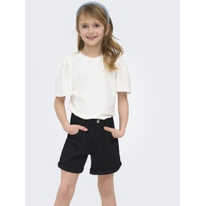 ΠΑΙΔΙΚΟ ΣΟΡΤΣ JEANS KIDS ONLY ΜΑΥΡΟ ΚΟΡΙΤΣΙ 15313133