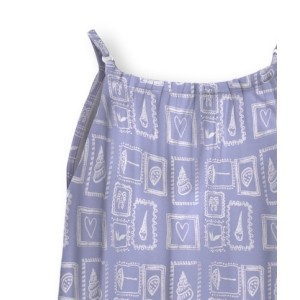 ΠΑΙΔΙΚΗ ΜΠΛΟΥΖΑ T-SHIRT ΜΕΤΑΞΩΤΗ ΥΦΑΝΣΗ ΒΙΣΚΟΖΗ KIDS ONLY ΜΩΒ ΚΟΡΙΤΣΙ 15350057