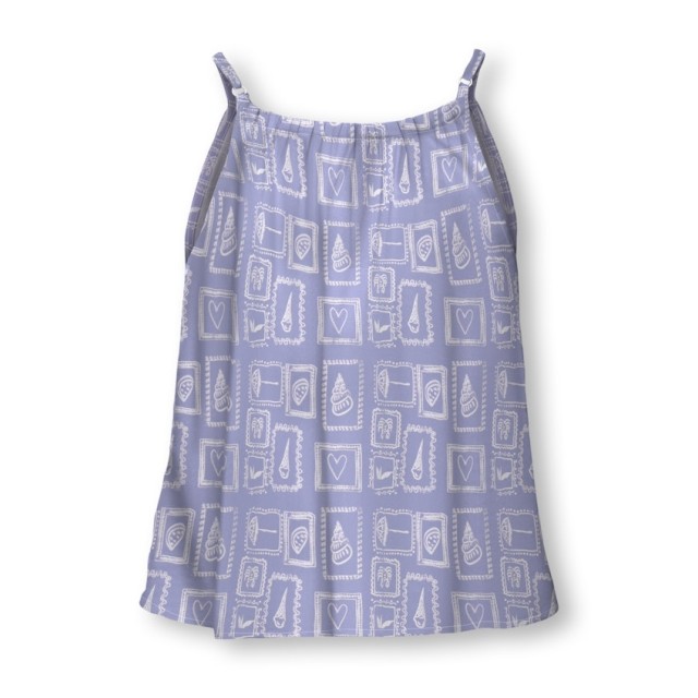 ΠΑΙΔΙΚΗ ΜΠΛΟΥΖΑ T-SHIRT ΜΕΤΑΞΩΤΗ ΥΦΑΝΣΗ ΒΙΣΚΟΖΗ KIDS ONLY ΜΩΒ ΚΟΡΙΤΣΙ 15350057