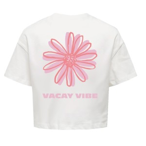 ΠΑΙΔΙΚΗ ΜΠΛΟΥΖΑ T-SHIRT LOOSE FIT HOLIDAYS KIDS ONLY  ΠΟΡΤΟΚΑΛΙ ΚΟΡΙΤΣΙ 15354280