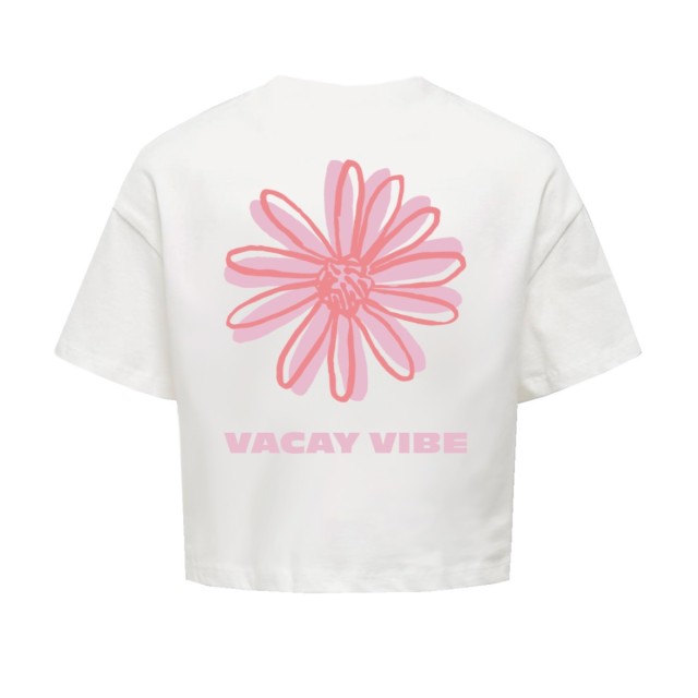 ΠΑΙΔΙΚΗ ΜΠΛΟΥΖΑ T-SHIRT LOOSE FIT HOLIDAYS KIDS ONLY  ΠΟΡΤΟΚΑΛΙ ΚΟΡΙΤΣΙ 15354280