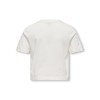 ΠΑΙΔΙΚΗ ΜΠΛΟΥΖΑ T-SHIRT CROP ΦΡΑΟΥΛΑ KIDS ONLY ΑΣΠΡΟ ΚΟΡΙΤΣΙ 15358105