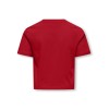 ΠΑΙΔΙΚΗ ΜΠΛΟΥΖΑ T-SHIRT CROP ΚΕΡΑΣΙΑ KIDS ONLY ΚΟΚΚΙΝΟ ΚΟΡΙΤΣΙ 15358105