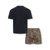 ΠΑΙΔΙΚΟ ΣΕΤ 2ΤΜΧ ΜΠΛΟΥΖΑ T-SHIRT ΚΑΙ ΣΟΡΤΣ ANIMAL PRINT KIDS ONLY ΜΑΥΡΟ ΚΟΡΙΤΣΙ 15367794