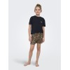 ΠΑΙΔΙΚΟ ΣΕΤ 2ΤΜΧ ΜΠΛΟΥΖΑ T-SHIRT ΚΑΙ ΣΟΡΤΣ ANIMAL PRINT KIDS ONLY ΜΑΥΡΟ ΚΟΡΙΤΣΙ 15367794