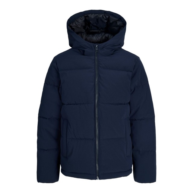 ΠΑΙΔΙΚΟ ΜΠΟΥΦΑΝ PUFFER ΜΕ ΚΟΥΚΟΥΛΑ JACK AND JONES JUNIOR ΜΠΛΕ ΑΓΟΡΙ 12303956