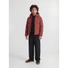 ΠΑΙΔΙΚΟ ΜΠΟΥΦΑΝ PUFFER ΜΕ ΚΟΥΚΟΥΛΑ JACK AND JONES JUNIOR ΚΕΡΑΜΙΔΙ ΑΓΟΡΙ 12303956