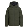 ΠΑΙΔΙΚΟ ΜΠΟΥΦΑΝ PUFFER ΜΕ ΚΟΥΚΟΥΛΑ JACK AND JONES JUNIOR ΧΑΚΙ ΑΓΟΡΙ 12303956