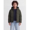 ΠΑΙΔΙΚΟ ΜΠΟΥΦΑΝ PUFFER ΜΕ ΚΟΥΚΟΥΛΑ JACK AND JONES JUNIOR ΧΑΚΙ ΑΓΟΡΙ 12303956