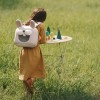 ΠΑΙΔΙΚΗ ΤΣΑΝΤΑ BACKPACK 3D RABBIT 8,8LT ZOY ZOII ΜΠΕΖ ΑΓΟΡΙ B18-B