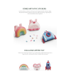ΠΑΙΔΙΚΗ ΤΣΑΝΤΑ BACKPACK 3D RAINBOW 8,4LT ZOY ZOII ΠΟΛΥΧΡΩΜΟ ΚΟΡΙΤΣΙ B8