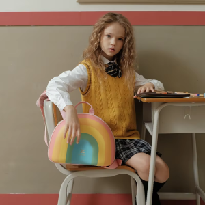 ΠΑΙΔΙΚΗ ΤΣΑΝΤΑ BACKPACK 3D RAINBOW 8,4LT ZOY ZOII ΠΟΛΥΧΡΩΜΟ ΚΟΡΙΤΣΙ B8