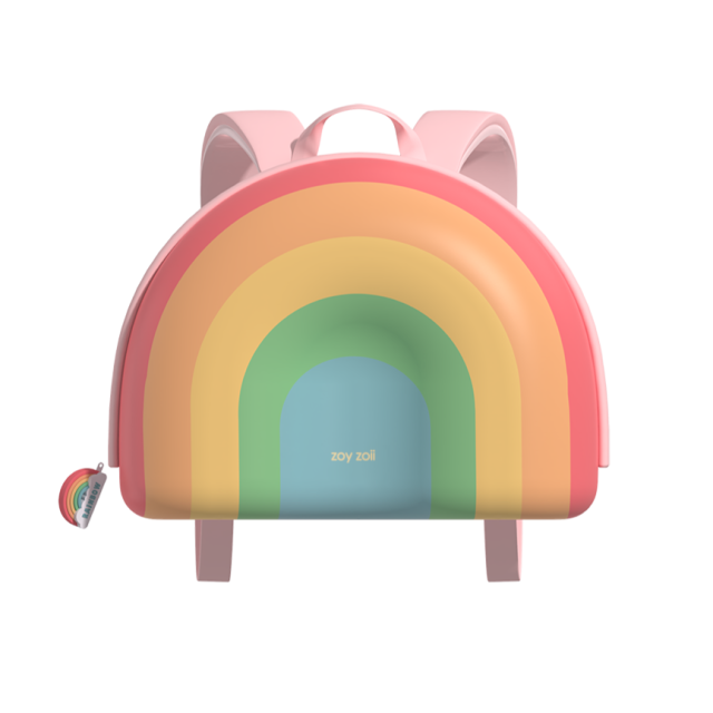 ΠΑΙΔΙΚΗ ΤΣΑΝΤΑ BACKPACK 3D RAINBOW 8,4LT ZOY ZOII ΠΟΛΥΧΡΩΜΟ ΚΟΡΙΤΣΙ B8