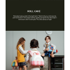 ΠΑΙΔΙΚΗ ΤΣΑΝΤΑ BACKPACK 3D ROLE CAKE 8,4LT ZOY ZOII ΡΟΖ ΚΟΡΙΤΣΙ B8