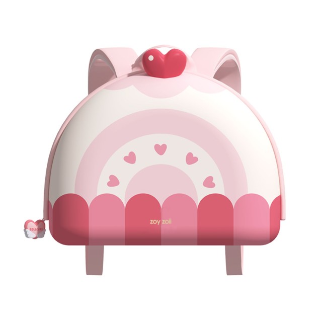 ΠΑΙΔΙΚΗ ΤΣΑΝΤΑ BACKPACK 3D ROLE CAKE 8,4LT ZOY ZOII ΡΟΖ ΚΟΡΙΤΣΙ B8