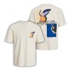 ΠΑΙΔΙΚΗ ΜΠΛΟΥΖΑ T-SHIRT ME ΣΤΑΜΠΑ ΣΤΗΝ ΠΛΑΤΗ TROPICAL FRUITS LOOSE FIT JACK  JONES JUNIOR ΜΠΕΖ ΑΓΟΡΙ 12254032