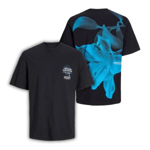 ΠΑΙΔΙΚΗ ΜΠΛΟΥΖΑ T-SHIRT CORE COLLECTIVE JACK  JONES JUNIOR ΜΑΥΡΟ ΑΓΟΡΙ 12257775