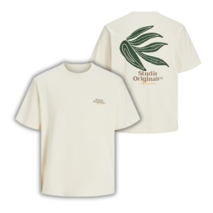 ΠΑΙΔΙΚΗ ΜΠΛΟΥΖΑ T-SHIRT BACK PRINT ORIGINALS JACK AND JONES JUNIOR ΕΚΡΟΥ ΑΓΟΡΙ 12274931