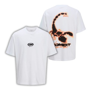 ΠΑΙΔΙΚΗ ΜΠΛΟΥΖΑ T-SHIRT FADE JACK AND JONES JUNIOR ΑΣΠΡΟ ΑΓΟΡΙ 12278690