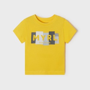 ΠΑΙΔΙΚΗ ΜΠΛΟΥΖΑ T-SHIRT MYRL EDITION MAYORAL ΚΙΤΡΙΝΟ ΑΓΟΡΙ 22-00106-036