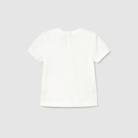 ΠΑΙΔΙΚΗ ΜΠΛΟΥΖΑ T-SHIRT BASIC MAYORAL ΜΠΕΖ ΚΟΡΙΤΣΙ 25-00105-018