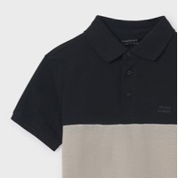 ΠΑΙΔΙΚΗ ΜΠΛΟΥΖΑ T-SHIRT POLO ΠΙΚΕ ΡΙΓΕ MAYORAL ΜΑΥΡΟ ΑΓΟΡΙ 25-06132-034