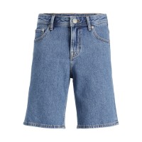 ΠΑΙΔΙΚΗ ΒΕΡΜΟΥΔΑ JEANS RELAXED FIT CHRIS LONG JACK  JONES JUNIOR ΜΠΛΕ ΑΓΟΡΙ 12224040