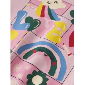 ΠΑΙΔΙΚΟ ΦΟΥΤΕΡ BACK PRINT LOVE NAME IT ΡΟΖ ΚΟΡΙΤΣΙ 13259026.