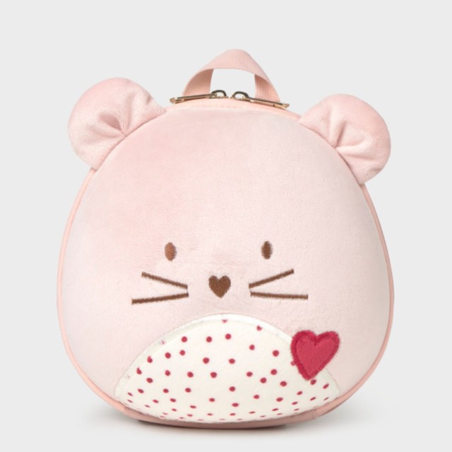 ΠΑΙΔΙΚΗ ΤΣΑΝΤΑ BACKPACK ΠΟΝΤΙΚΑΚΙ MAYORAL ΡΟΖ ΚΟΡΙΤΣΙ 16-10268-047