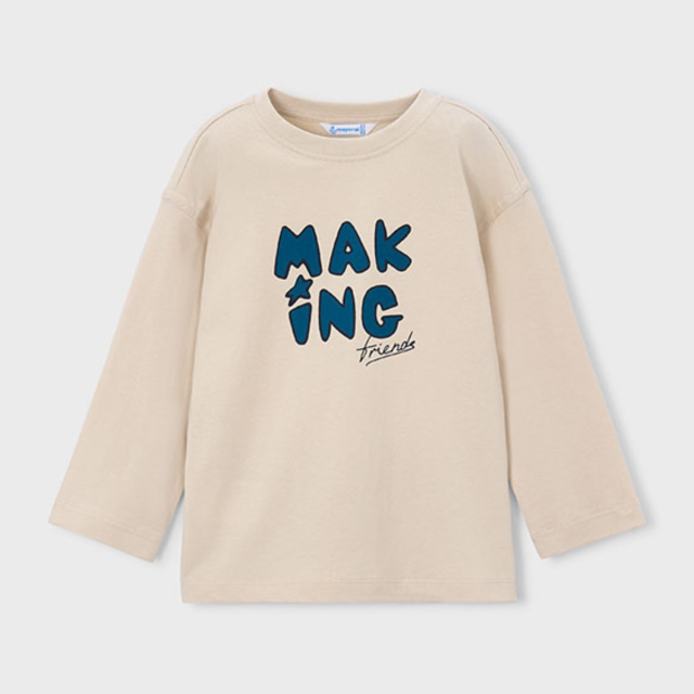 ΠΑΙΔΙΚΗ ΜΠΛΟΥΖΑ ΜΑΚΡΥΜΑΝΙΚΗ MAKING FRIENDS MAYORAL ΜΠΕΖ ΑΓΟΡΙ 16-04025-071
