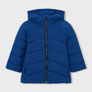 ΠΑΙΔΙΚΟ ΜΠΟΥΦΑΝ PUFFER ΜΑΚΡΥ MAYORAL ΜΠΛΕ ΑΓΟΡΙ 16-04402-042