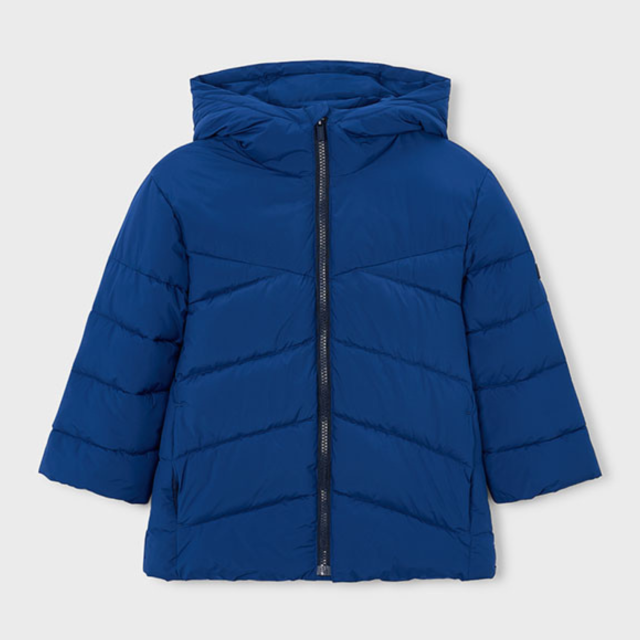 ΠΑΙΔΙΚΟ ΜΠΟΥΦΑΝ PUFFER ΜΑΚΡΥ MAYORAL ΜΠΛΕ ΑΓΟΡΙ 16-04402-042