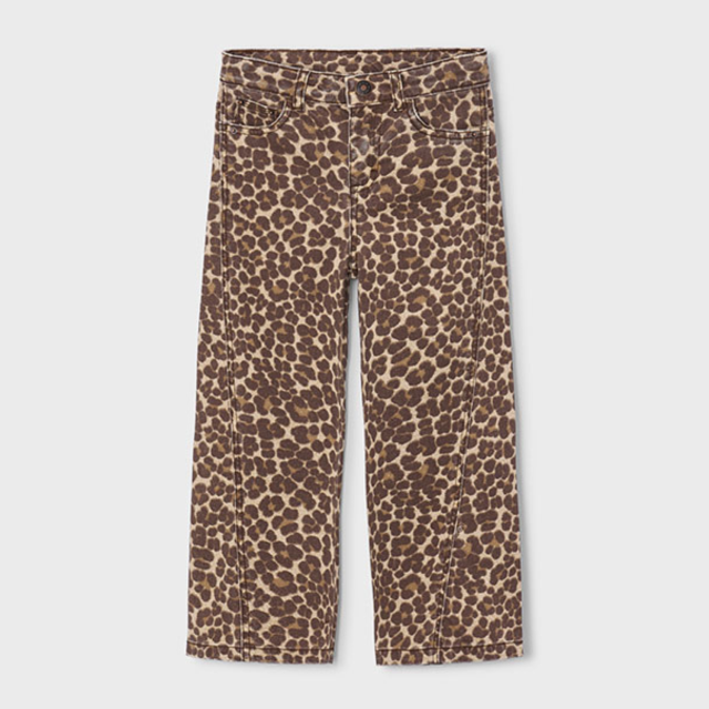 ΠΑΙΔΙΚΟ ΠΑΝΤΕΛΟΝΙ TZHN WIDE LEG ANIMAL PRINT MAYORAL ΚΑΦΕ ΚΟΡΙΤΣΙ 16-04519-050