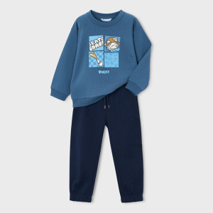 ΠΑΙΔΙΚΟ ΣΕΤ 2 ΤΜΧ ΦΟΥΤΕΡ ΚΑΙ ΦΟΡΜΑ ΜΕ FLEECE SKATE MAYORAL ΠΕΤΡΟΛ ΜΠΛΕ ΑΓΟΡΙ 16-04802-084