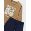 ΠΑΙΔΙΚΟ ΣΕΤ 2 ΤΜΧ ΦΟΥΤΕΡ ΚΑΙ ΦΟΡΜΑ ΜΕ FLEECE SKATE MAYORAL ΚΑΦΕ ΜΠΛΕ ΑΓΟΡΙ 16-04802-086