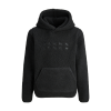 ΠΑΙΔΙΚΟ ΦΟΥΤΕΡ FLEECE ΠΡΟΒΑΤΟ ΜΕ ΚΟΥΚΟΥΛΑ JACK AND JONES JUNIOR ΜΑΥΡΟ ΑΓΟΡΙ 12286858