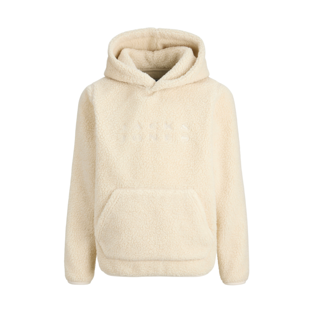 ΠΑΙΔΙΚΟ ΦΟΥΤΕΡ FLEECE ΠΡΟΒΑΤΟ ΜΕ ΚΟΥΚΟΥΛΑ JACK AND JONES JUNIOR ΜΠΕΖ ΑΓΟΡΙ 12286858