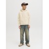ΠΑΙΔΙΚΟ ΦΟΥΤΕΡ FLEECE ΠΡΟΒΑΤΟ ΜΕ ΚΟΥΚΟΥΛΑ JACK AND JONES JUNIOR ΜΠΕΖ ΑΓΟΡΙ 12286858