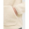 ΠΑΙΔΙΚΟ ΦΟΥΤΕΡ FLEECE ΠΡΟΒΑΤΟ ΜΕ ΚΟΥΚΟΥΛΑ JACK AND JONES JUNIOR ΜΠΕΖ ΑΓΟΡΙ 12286858