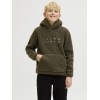 ΠΑΙΔΙΚΟ ΦΟΥΤΕΡ FLEECE ΠΡΟΒΑΤΟ ΜΕ ΚΟΥΚΟΥΛΑ JACK AND JONES JUNIOR ΧΑΚΙ ΑΓΟΡΙ 12286858
