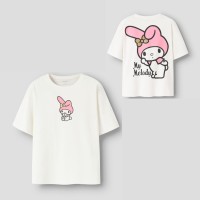 ΠΑΙΔΙΚΗ ΜΠΛΟΥΖΑ T-SHIRT MY MELODY ΝΑΜΕ ΙΤ ΑΣΠΡΟ ΚΟΡΙΤΣΙ 13252114