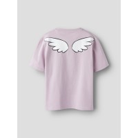 ΠΑΙΔΙΚΗ ΜΠΛΟΥΖΑ T-SHIRT CINNAMOROLL ΝΑΜΕ ΙΤ ΡΟΖ ΚΟΡΙΤΣΙ 13252114