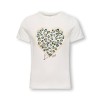 ΠΑΙΔΙΚΗ ΜΠΛΟΥΖΑ T-SHIRT HEARTS KIDS ONLY ΑΣΠΡΟ ΚΟΡΙΤΣΙ 15364631